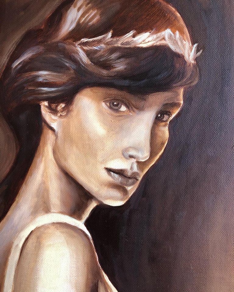 Ballerina portré / Portrait of a balletdancer